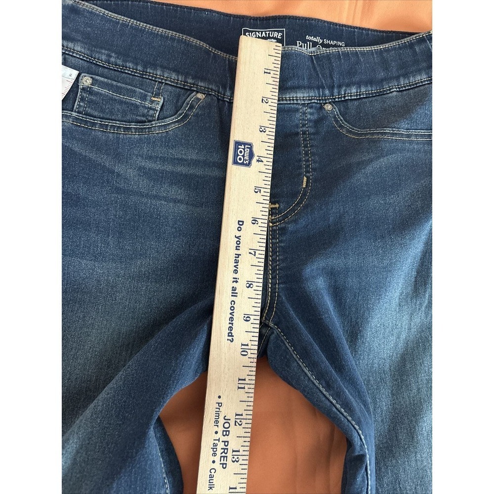 Levi Strauss Signature Gold Jeans Womens W28 x L30 Mid Rise Straight Stretch - Picture 11 of 12